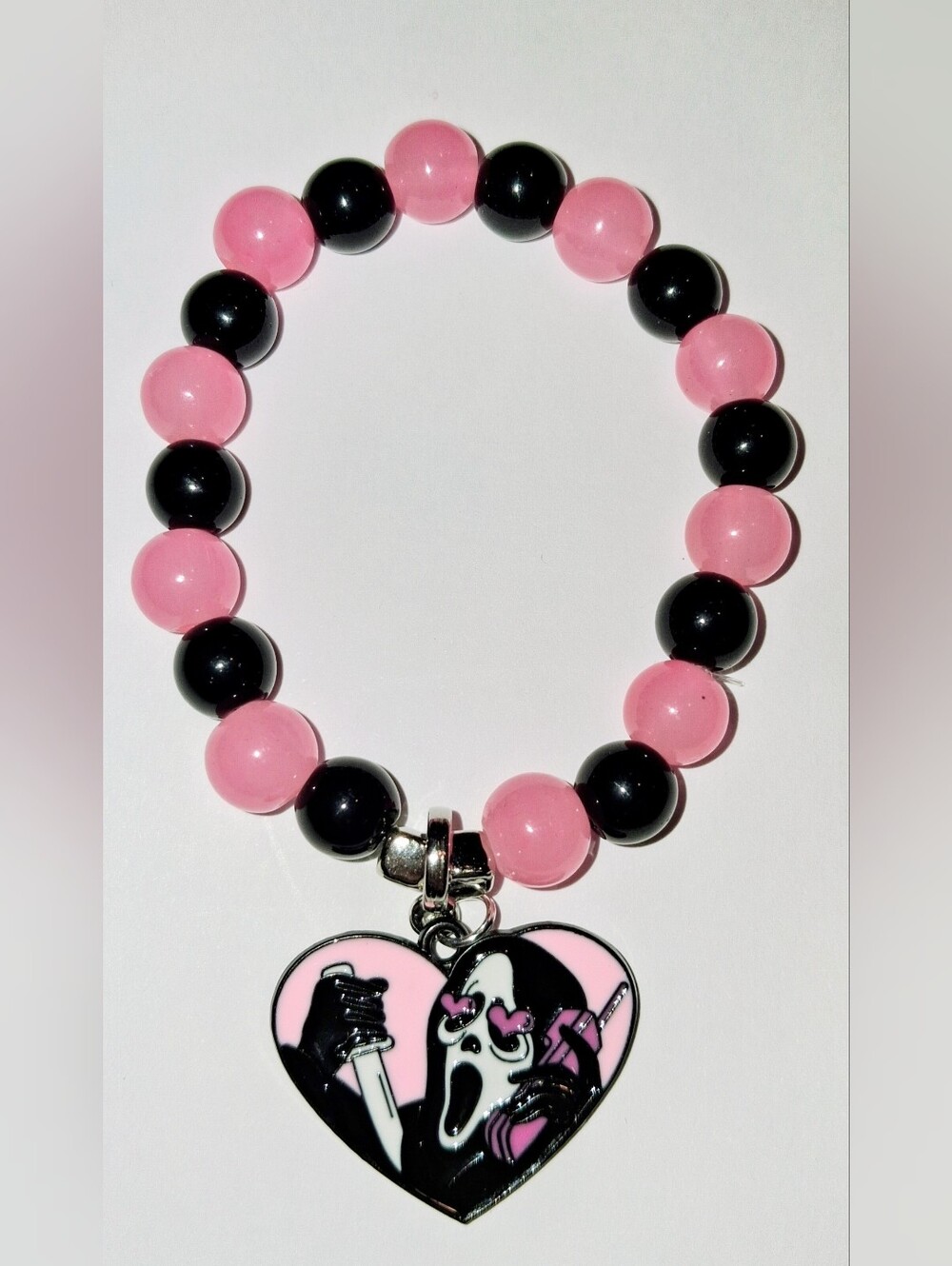 🔪 SCREAM BEADED BRACELET